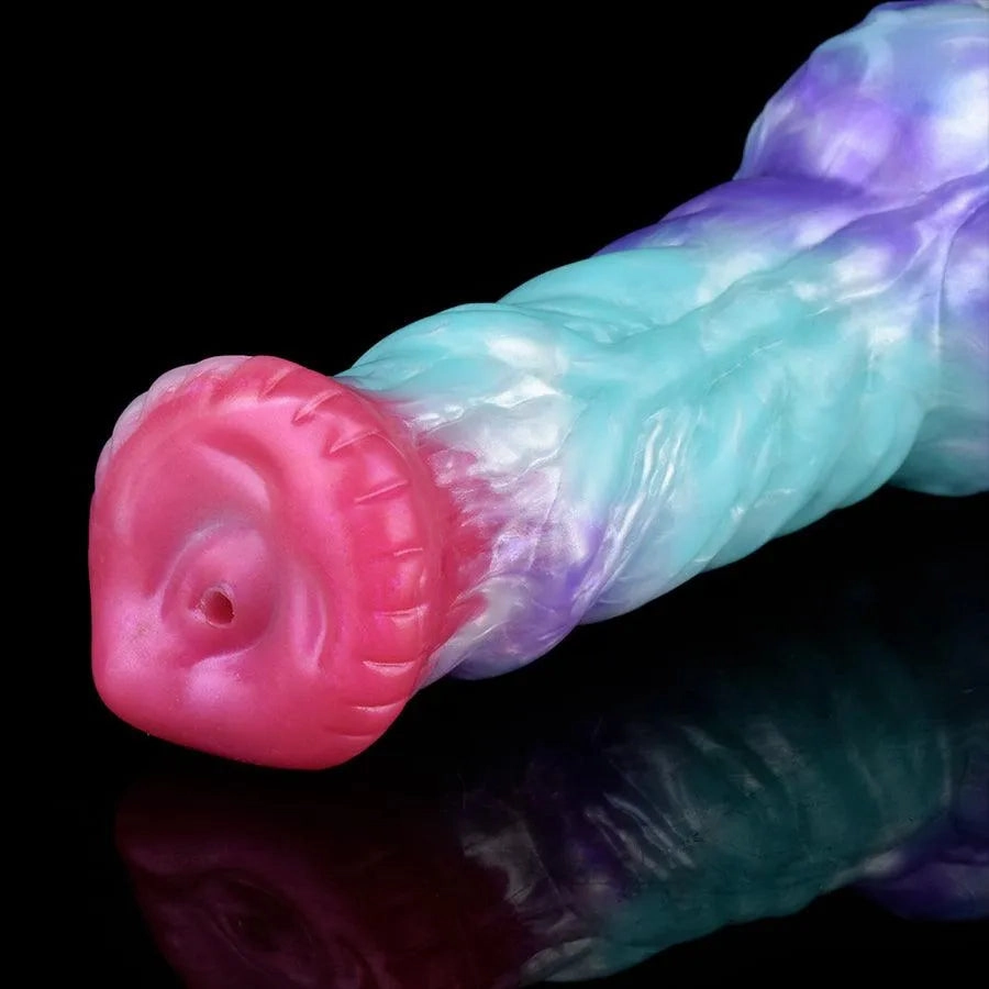 10 Inches Silicone Dog Ejaculating Dildo Sex Toy