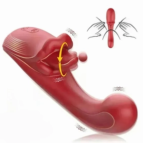 2-In-1 Rabbit Licking Vibrator