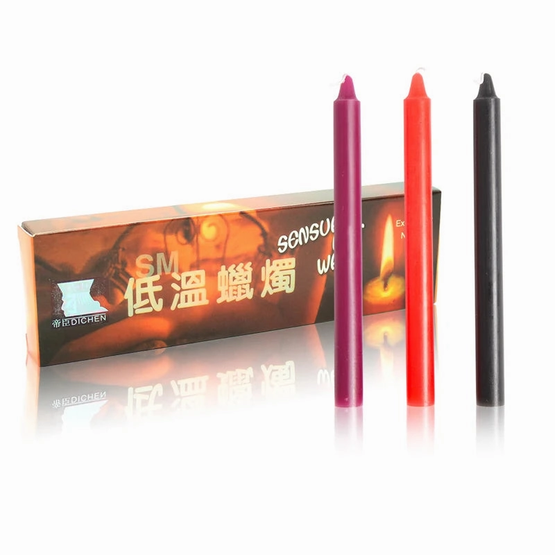 3Pcs Sexual Candles Low-Temperature Sex Candle Wax Play