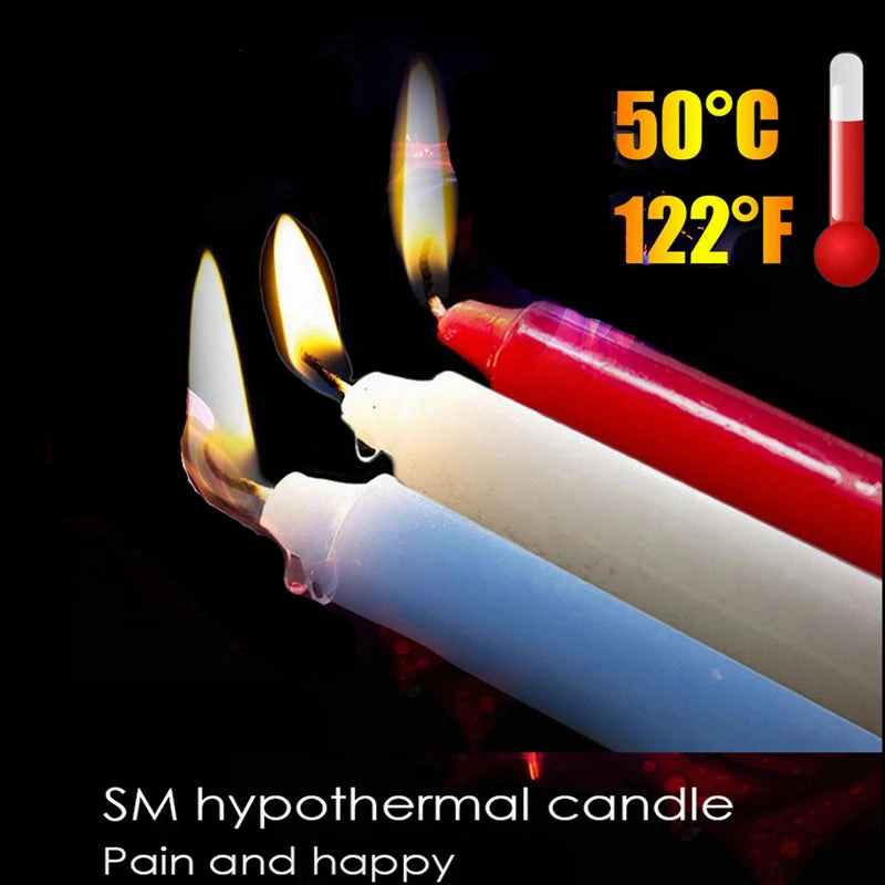 3Pcs Sexual Candles Low-Temperature Sex Candle Wax Play