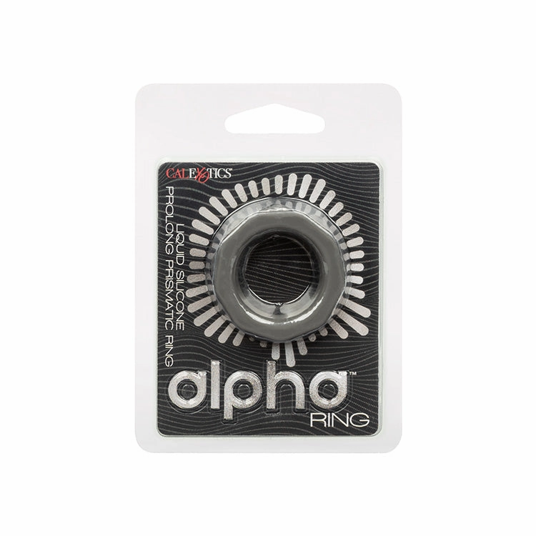 Alpha Liquid Silicone Prolong Prismatic Cock Ring