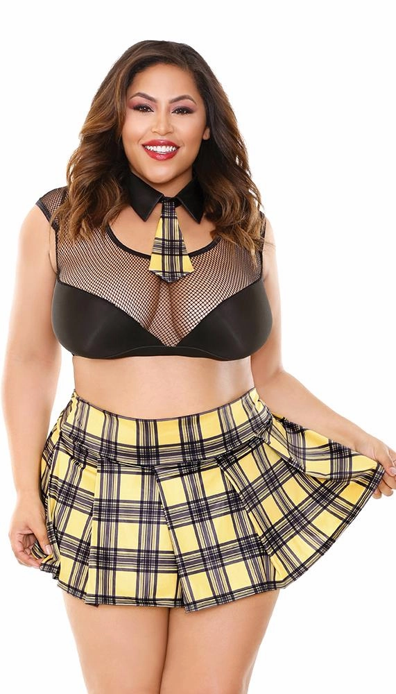 As If Sexy Student Costume Set
