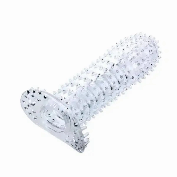 Baile – Penis Sheath With Stimulating Points Purple 14 Cm