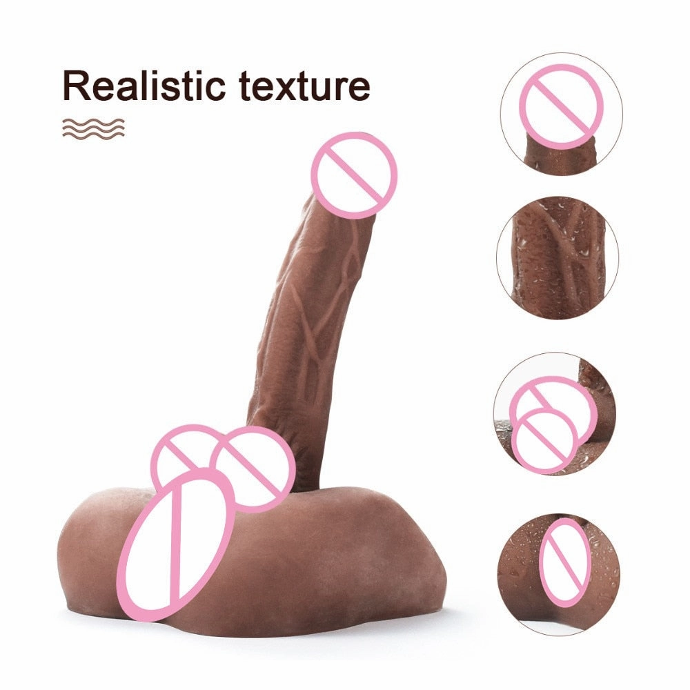 Balls On Ground Dildo