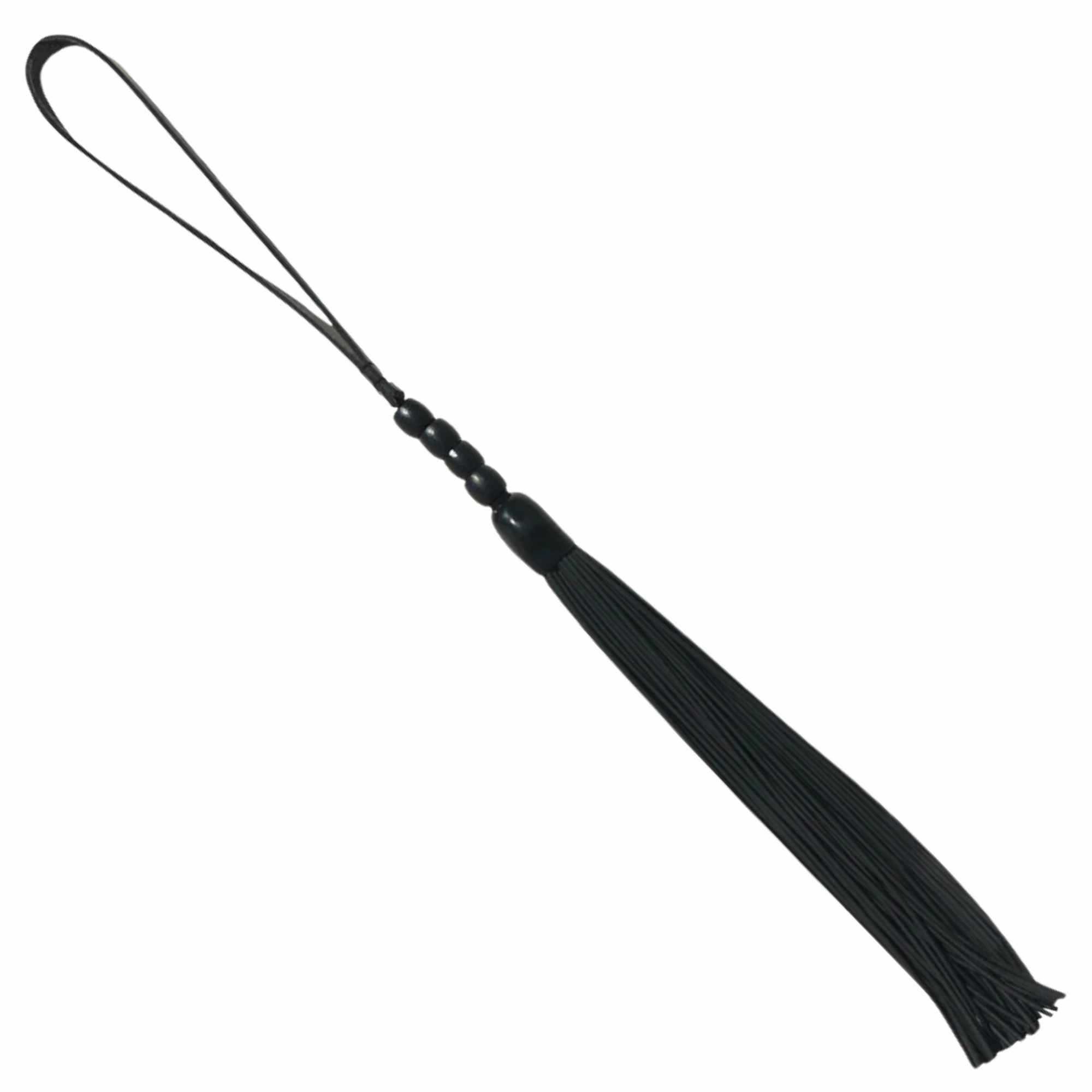 Beaded Flogger Noir Whip