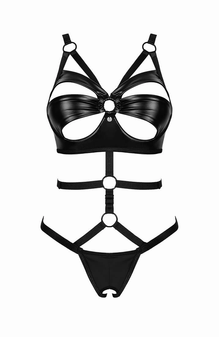 Black cut-out bodysuit - Sinful Games