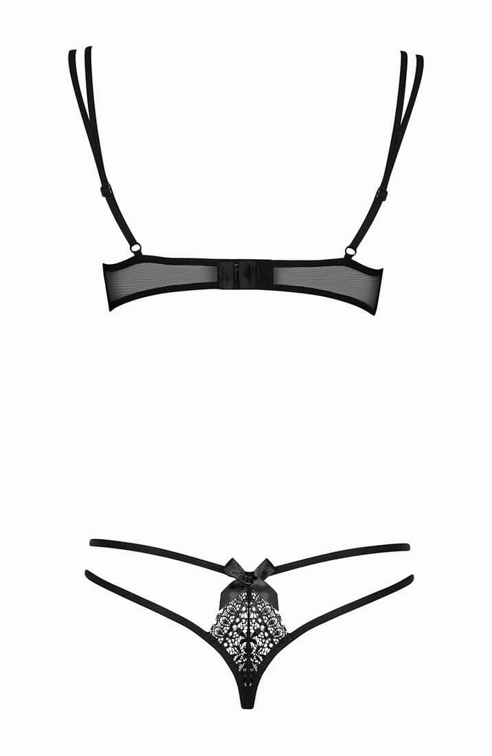 Black lace bra & thong set - All I Have