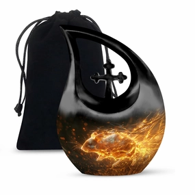 Blazing Speed Mouse Loving Tribute Cremation Urn For Your Beloved