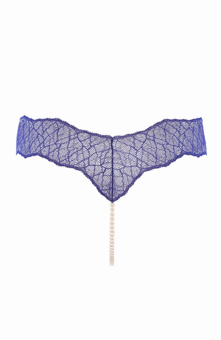 Blue single pearl string - Sydney Single
