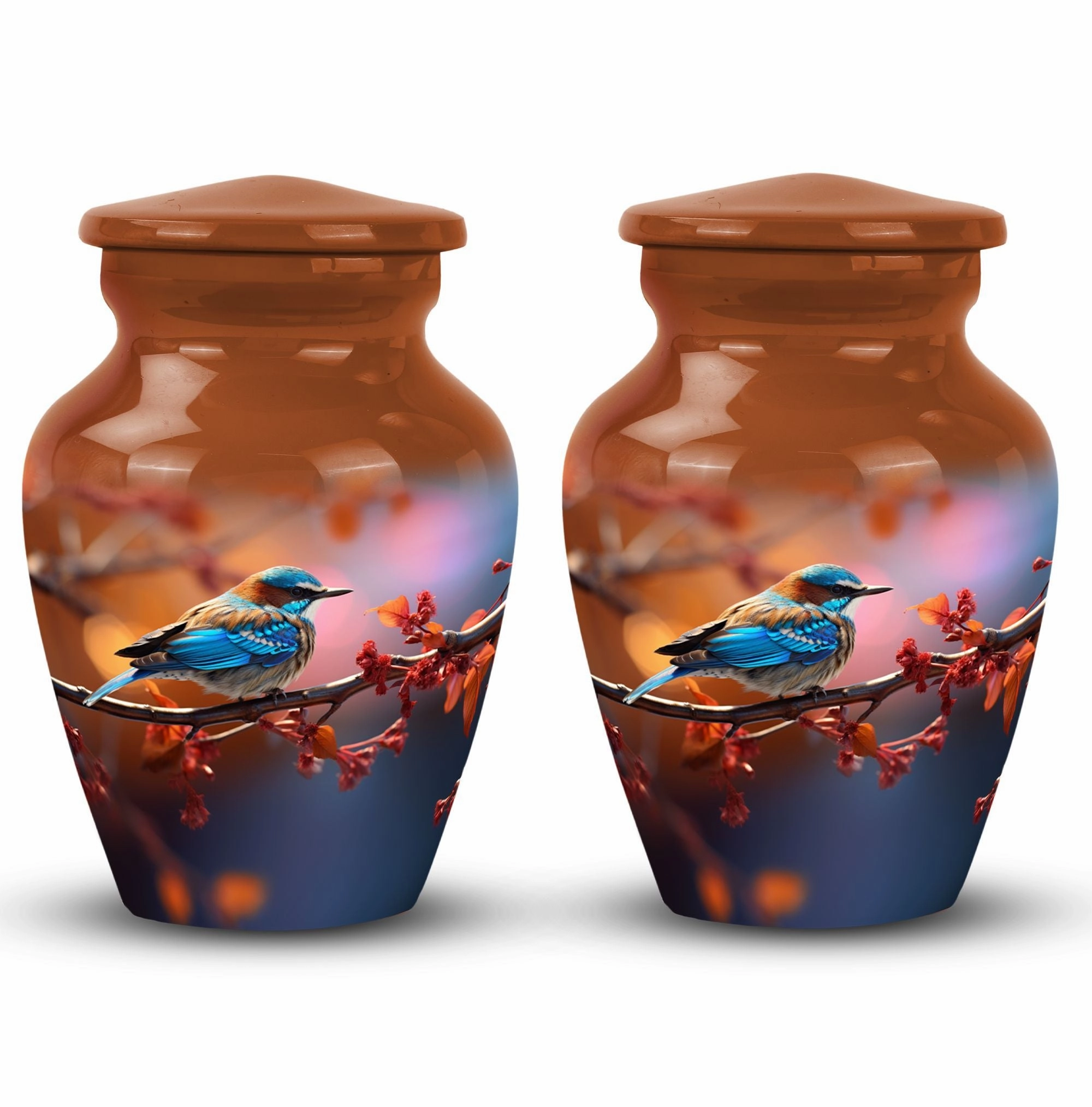 Blue Sparrow Memorial Cremation Classic: An Elegant Tribute