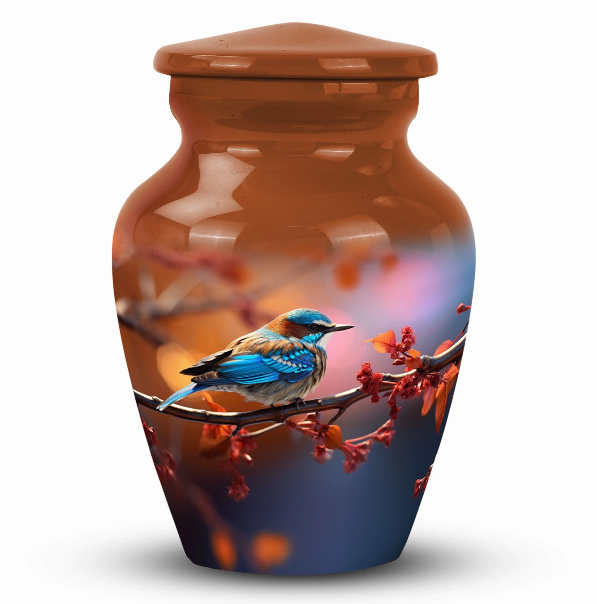 Blue Sparrow Memorial Cremation Classic: An Elegant Tribute