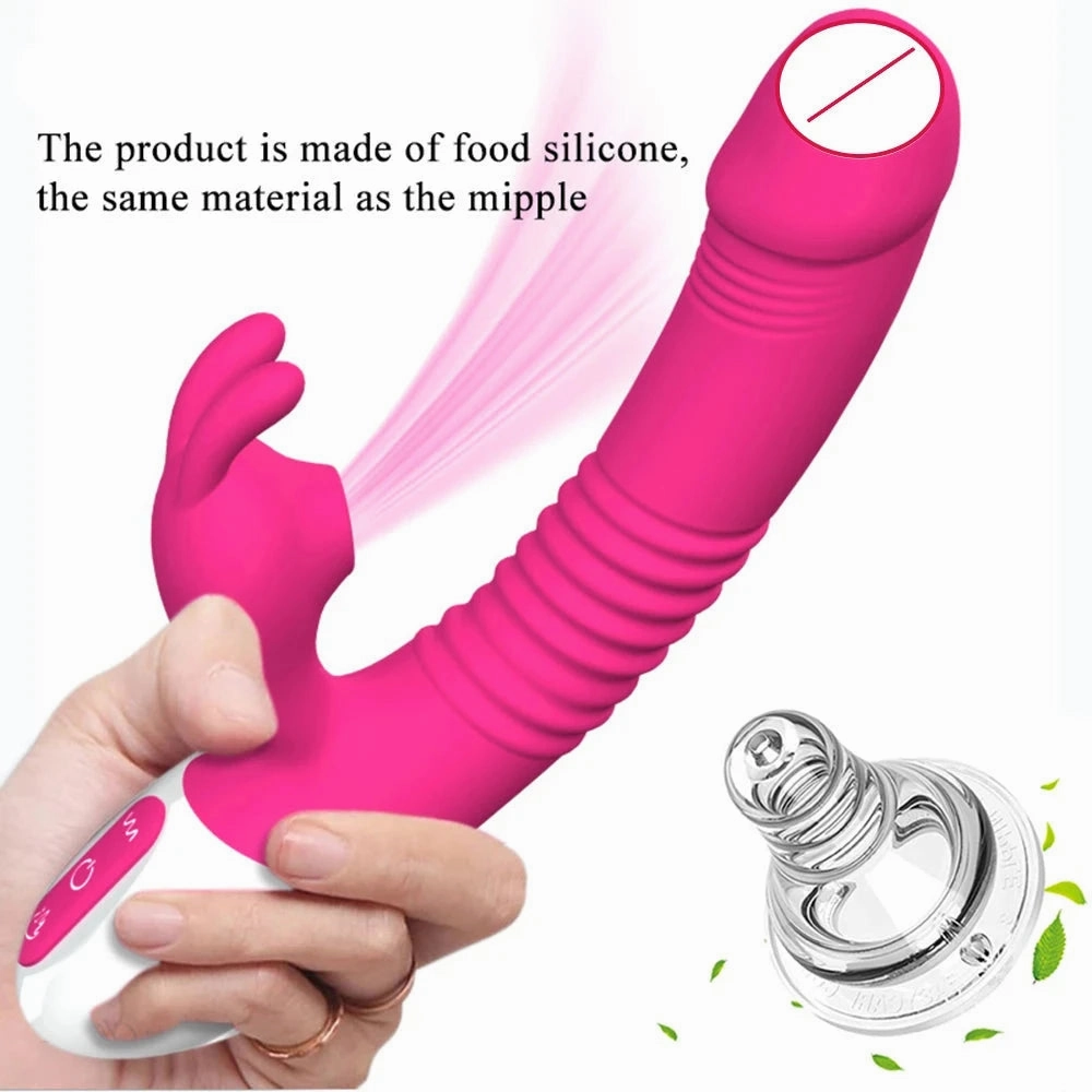 Bunny G-Spot Clit Vibrator Sucking Tapping and Vibrating 3-in-1