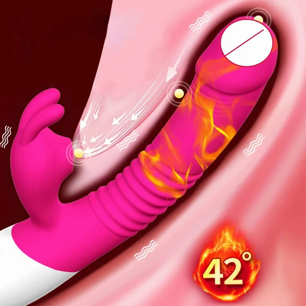 Bunny G-Spot Clit Vibrator Sucking Tapping and Vibrating 3-in-1