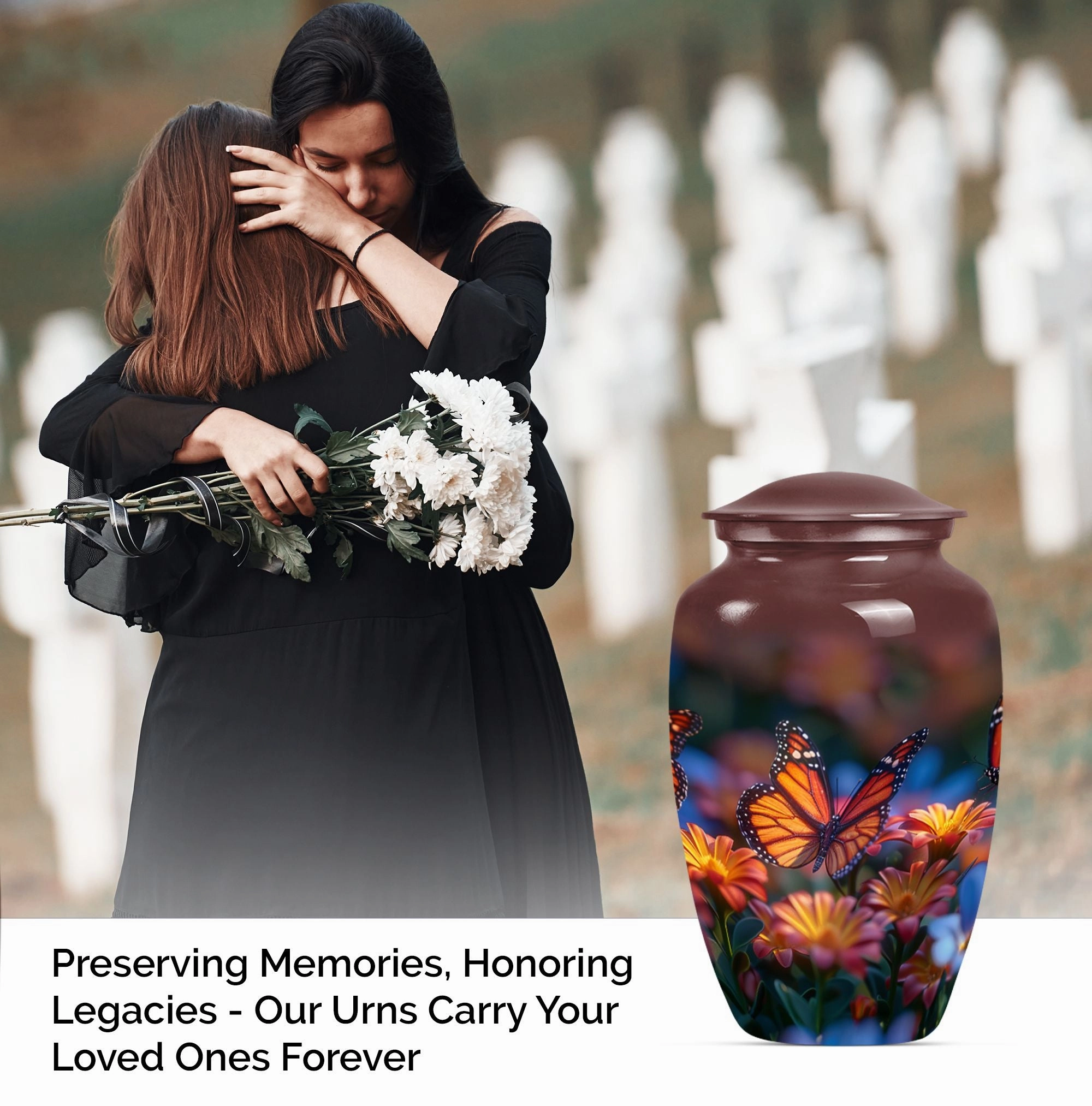 Butterfly Beauty Funeral Urn: Enduring Memorials for Loved Ones