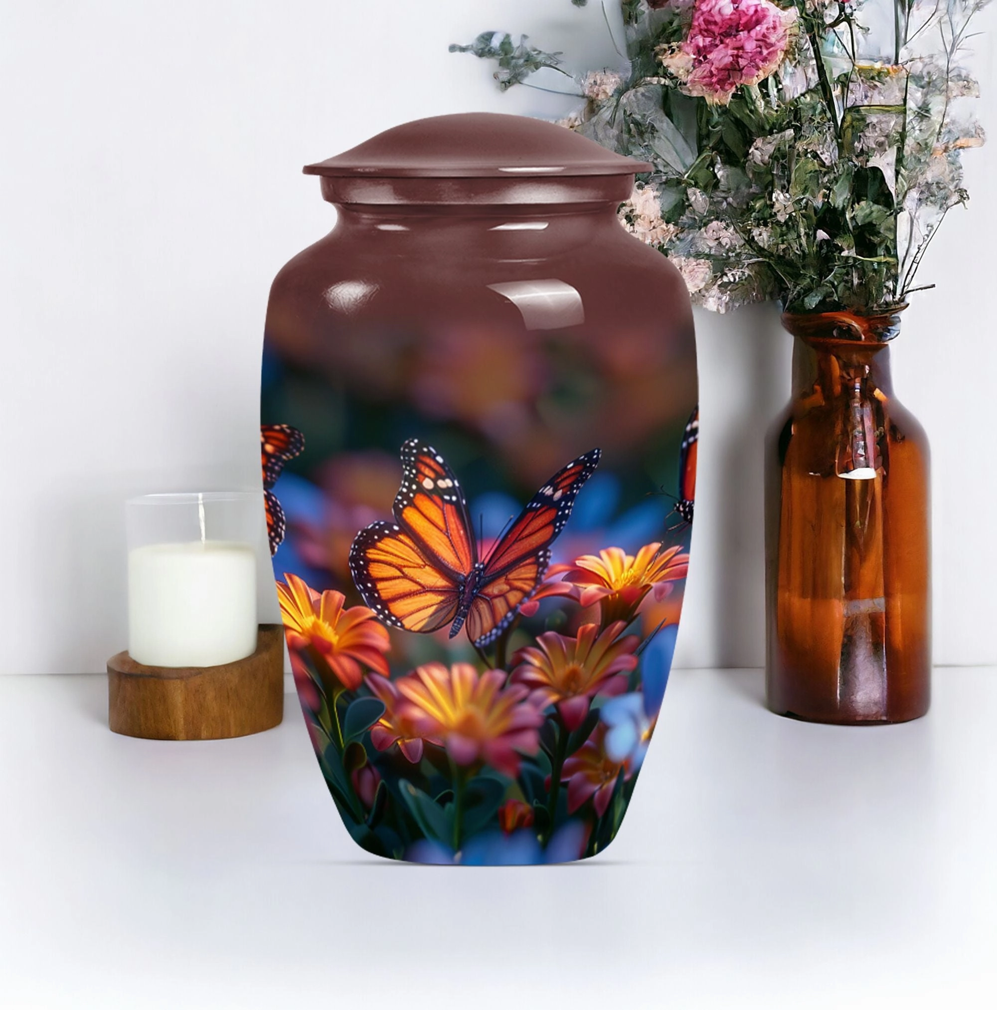 Butterfly Beauty Funeral Urn: Enduring Memorials for Loved Ones