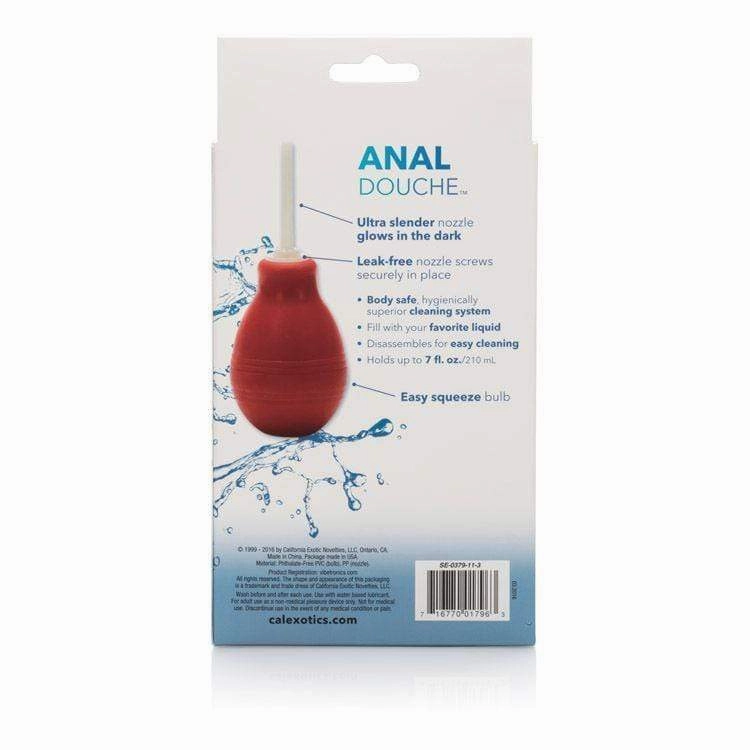 California Exotics - Anal Douche Glow-In-The-Dark Spike with Squeeze Bulb