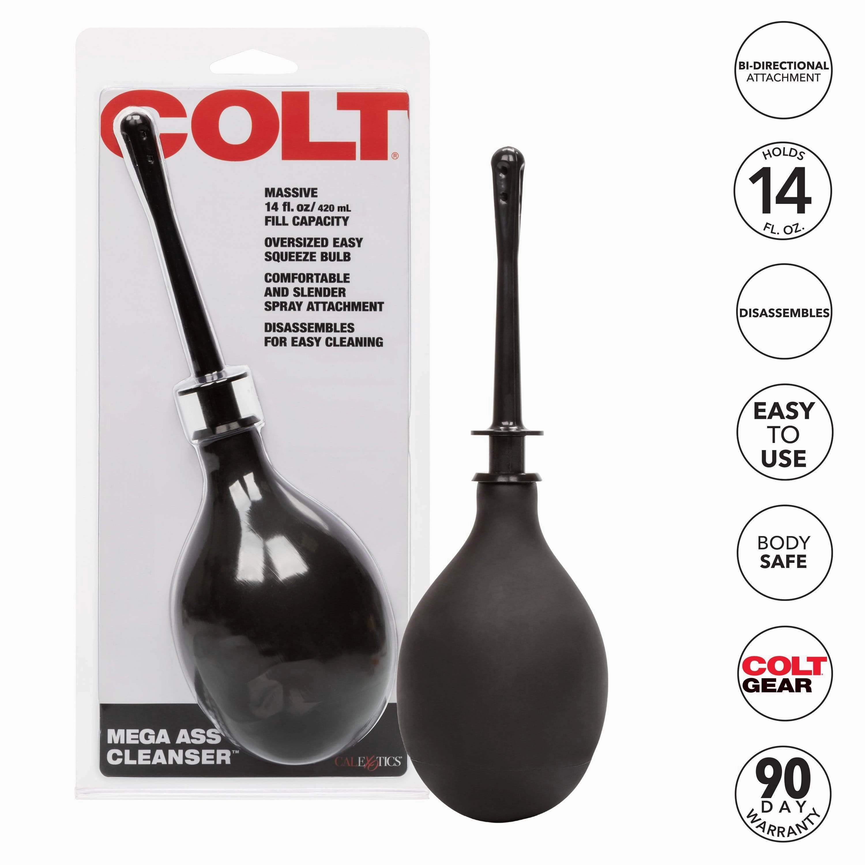 California Exotics - COLT Mega Ass Anal Douche Cleanser (Black)