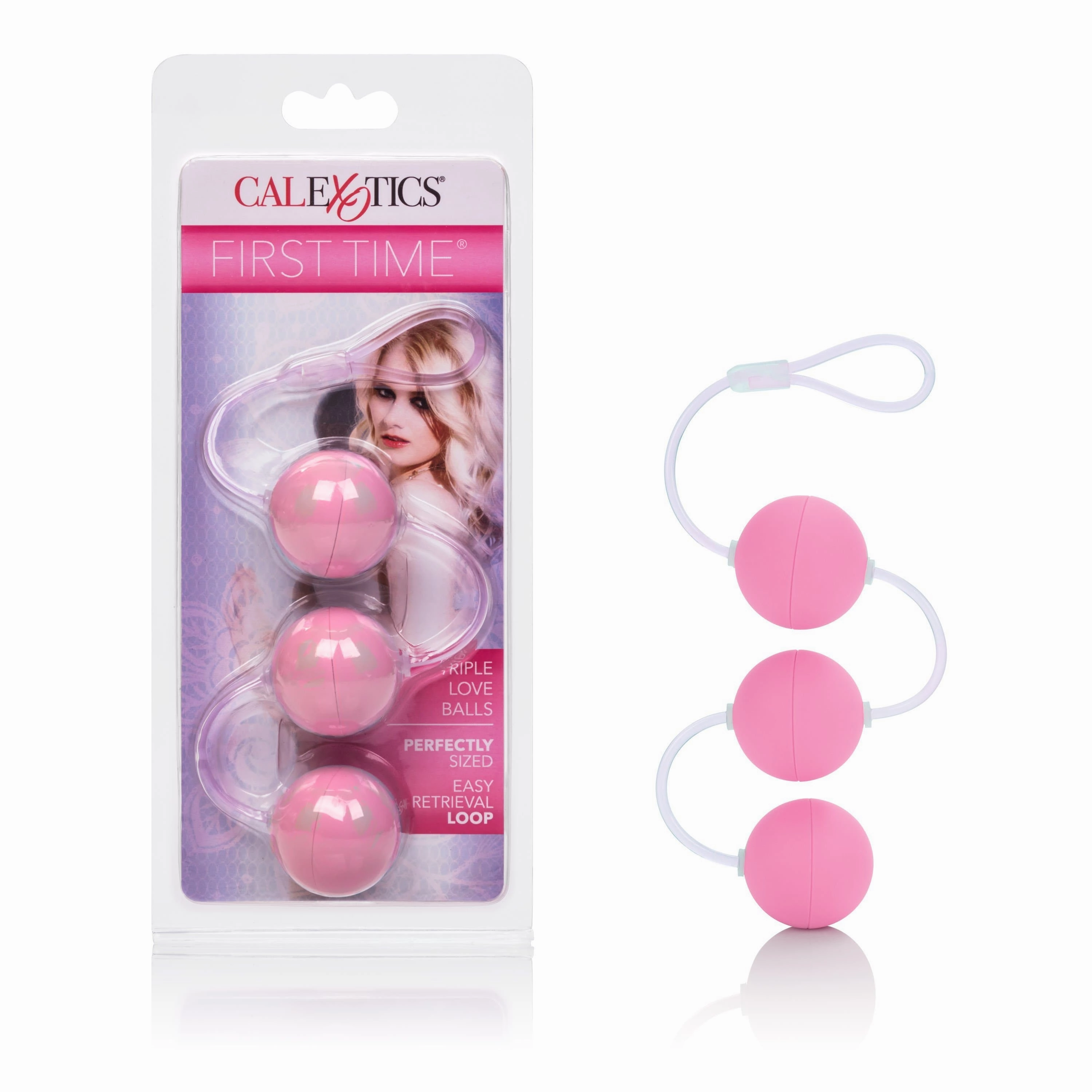 California Exotics - First Time Triple Love Kegel Balls (Pink)