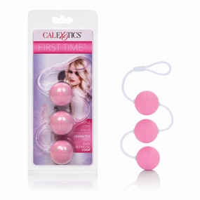 California Exotics - First Time Triple Love Kegel Balls (Pink)