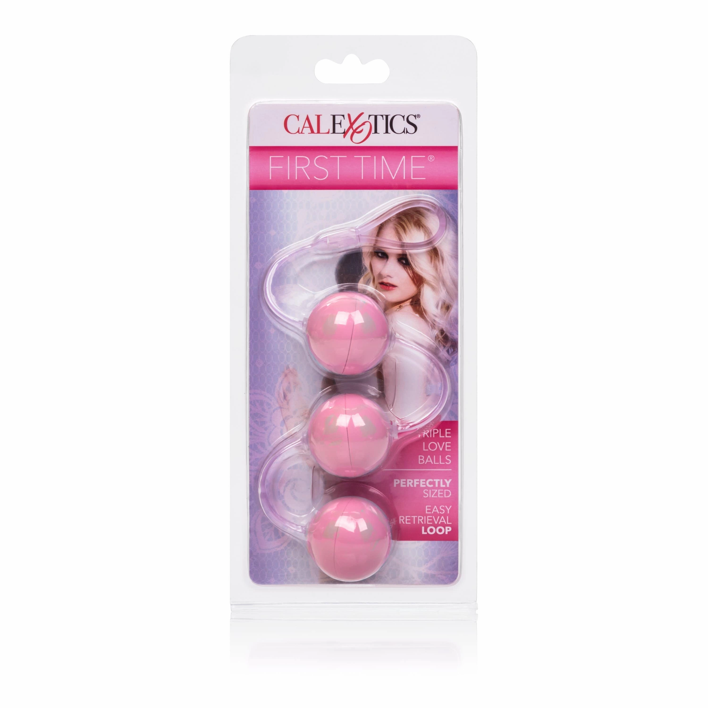 California Exotics - First Time Triple Love Kegel Balls (Pink)