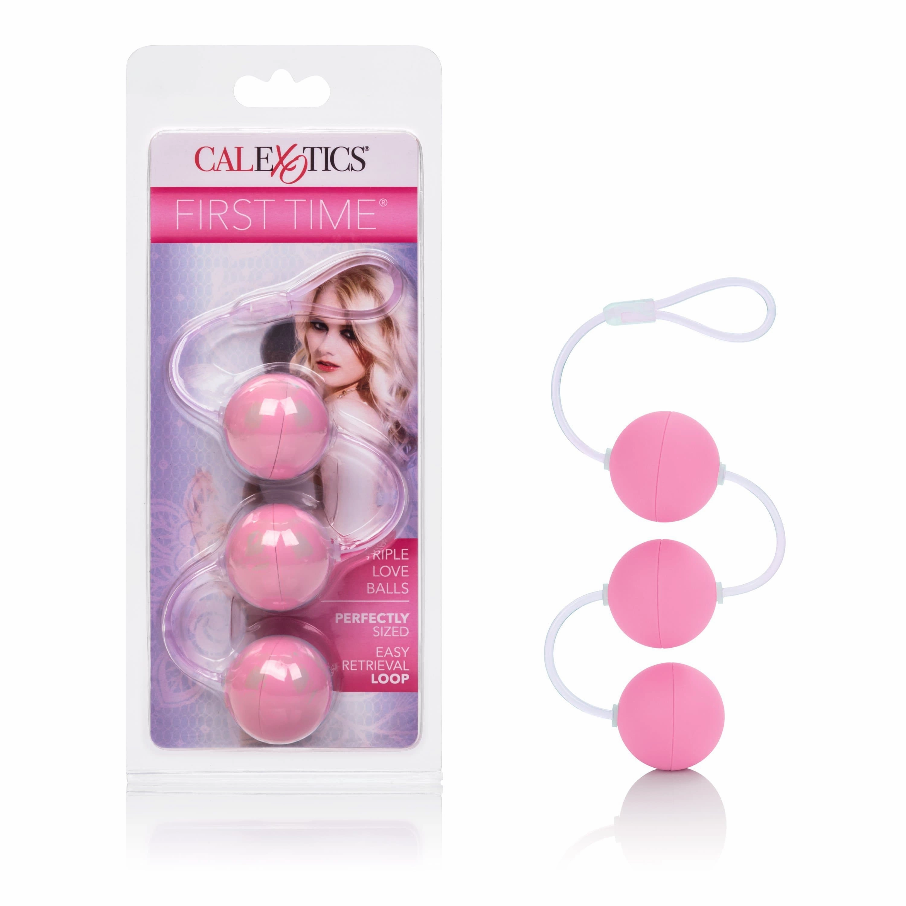 California Exotics - First Time Triple Love Kegel Balls (Pink)