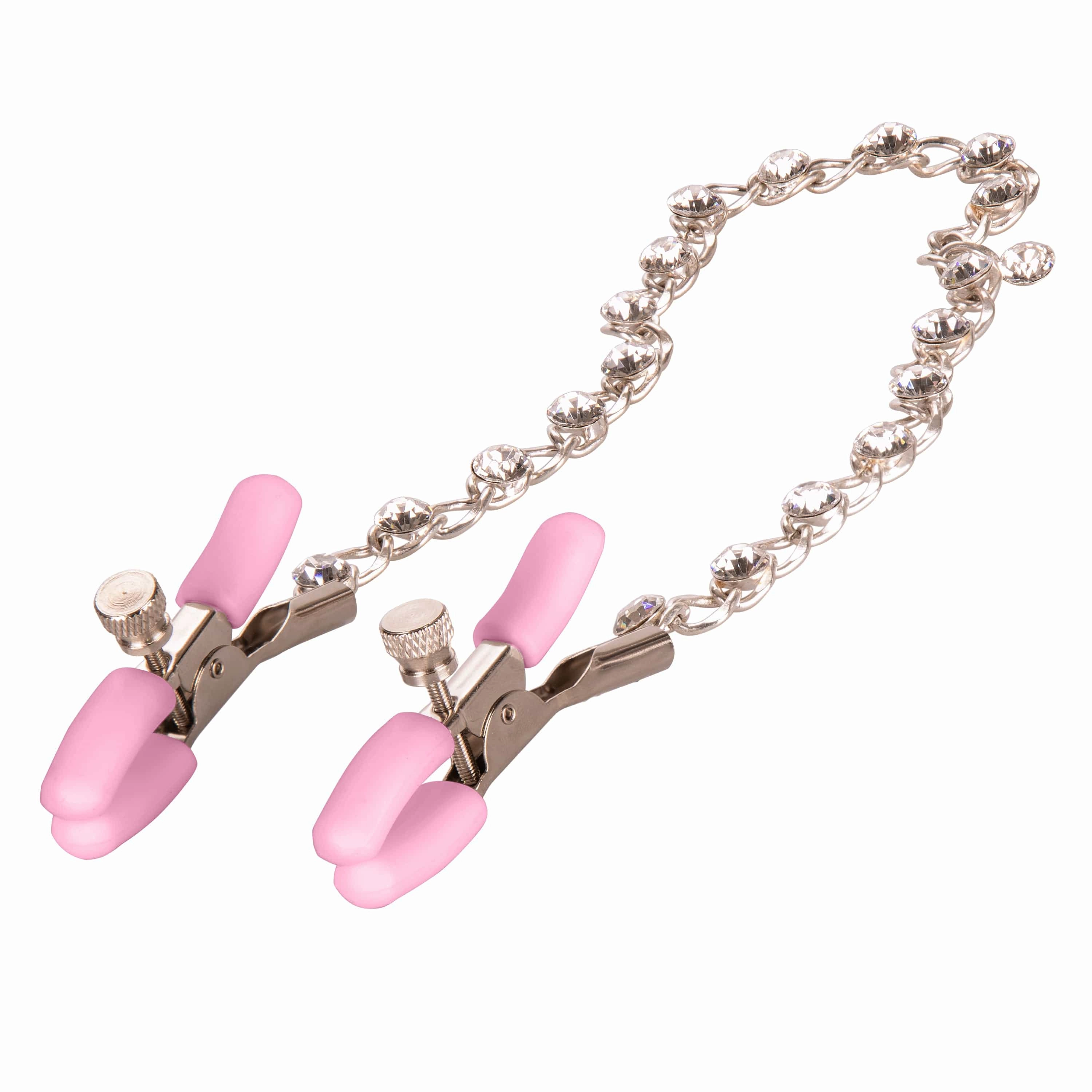 California Exotics - Nipple Play Crystal Chain Nipple Clamps