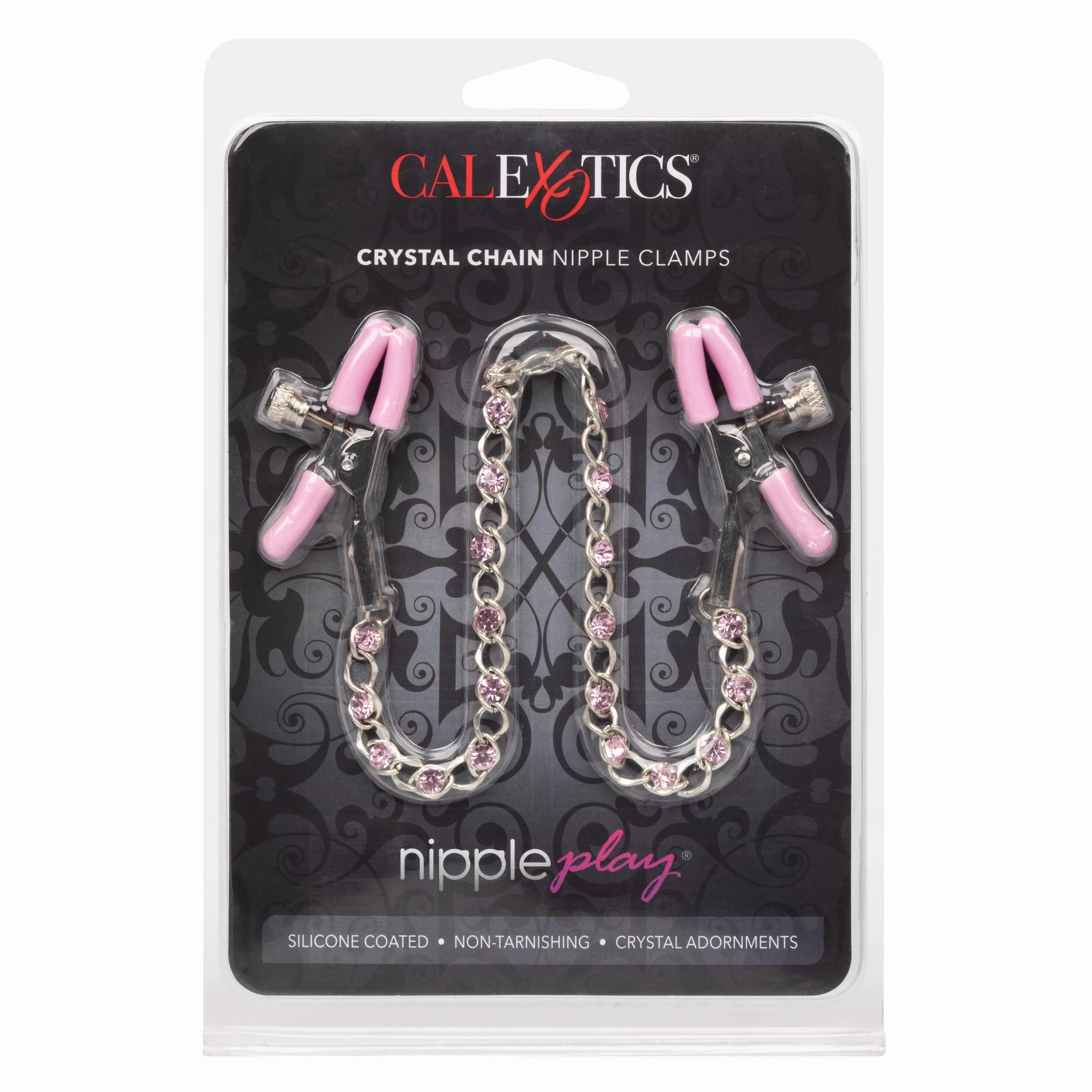 California Exotics - Nipple Play Crystal Chain Nipple Clamps