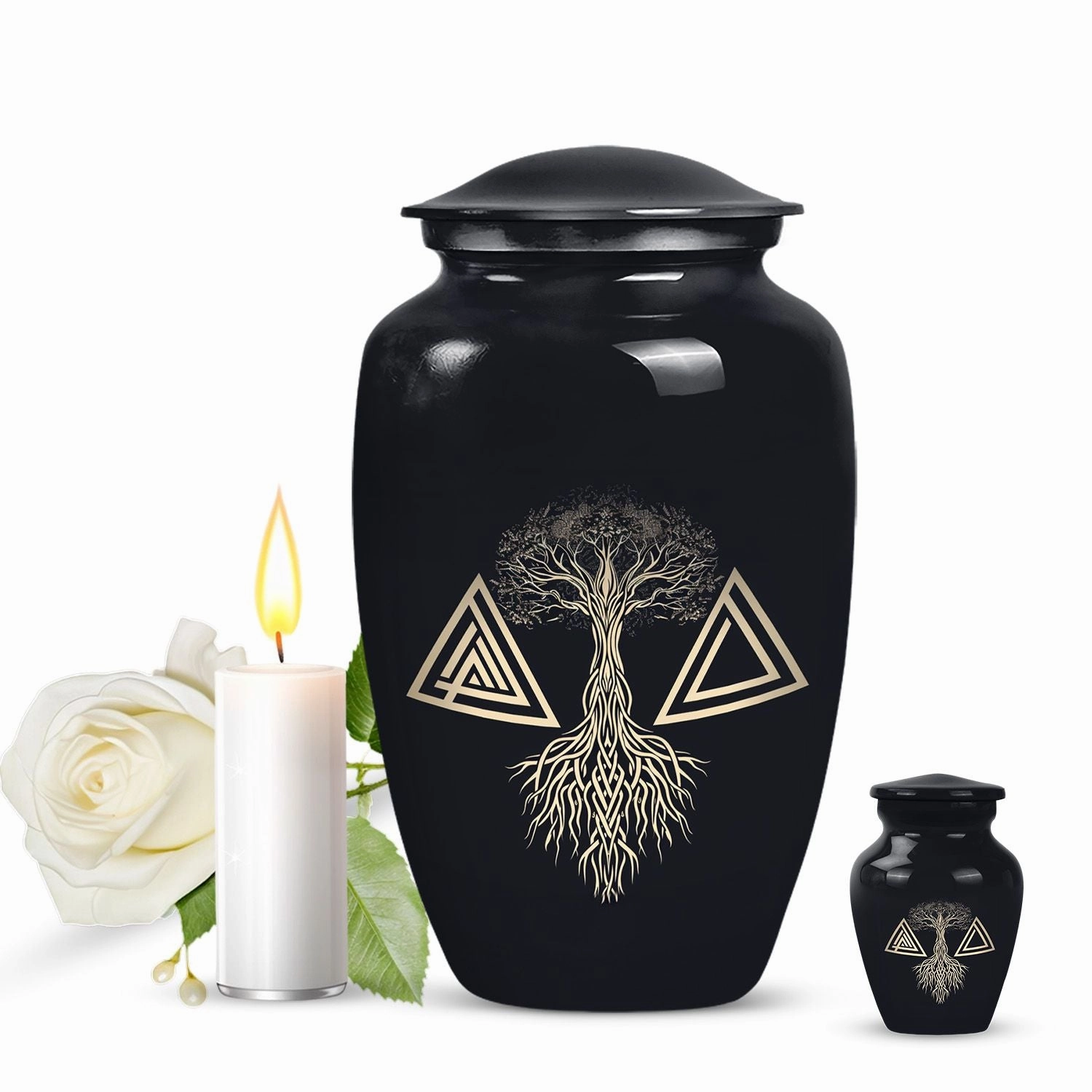 Catholic Urn, a Majestic Memorial Choice for Adult Funeral Burial