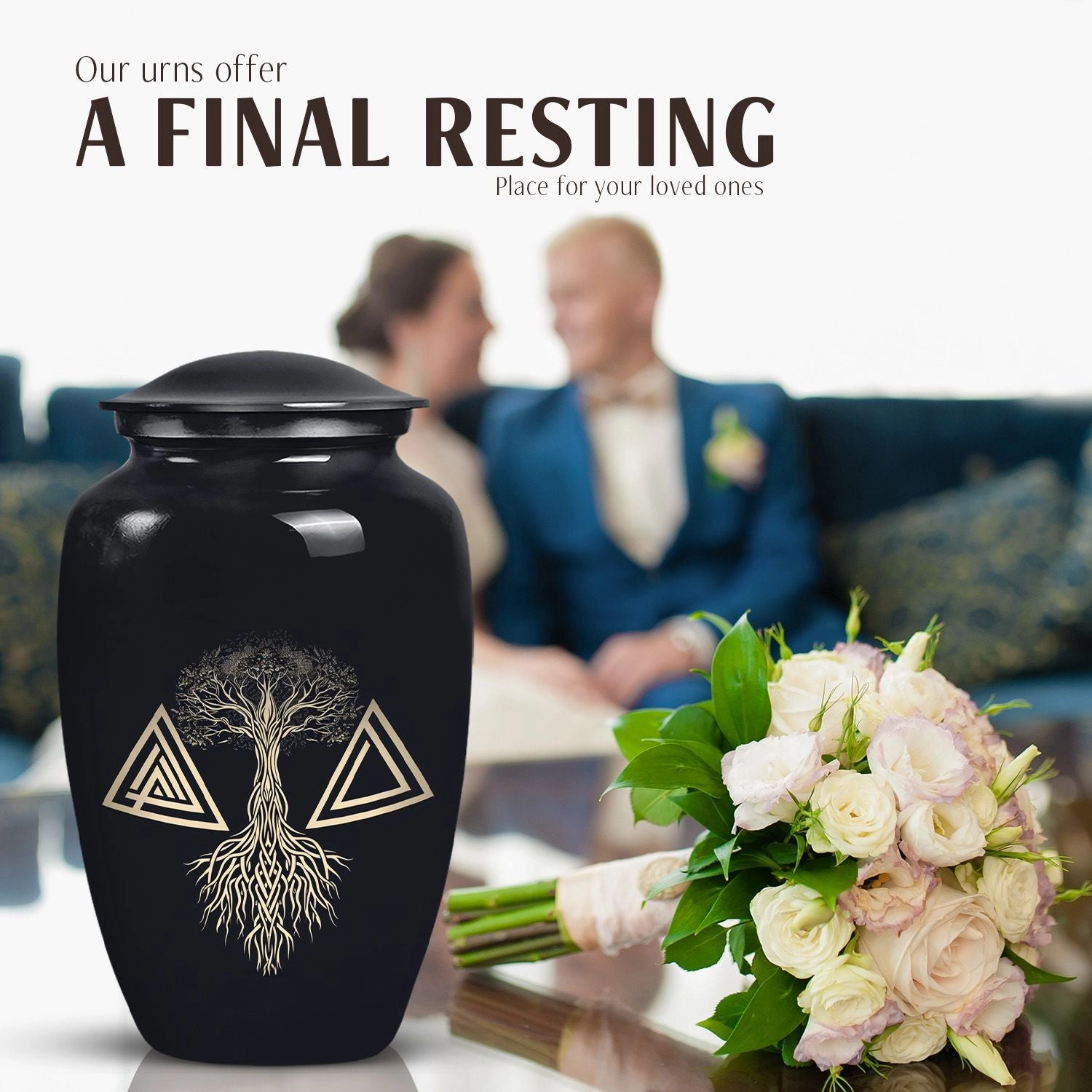 Catholic Urn, a Majestic Memorial Choice for Adult Funeral Burial