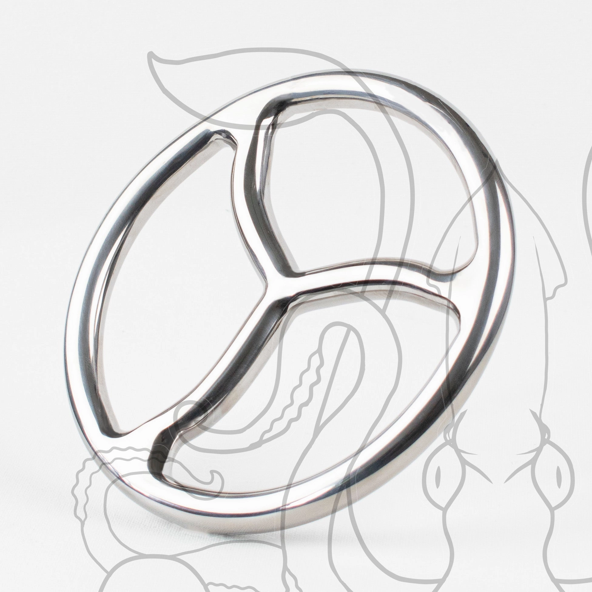 Classic Stainless Steel Suspension Rings 9in or 6in