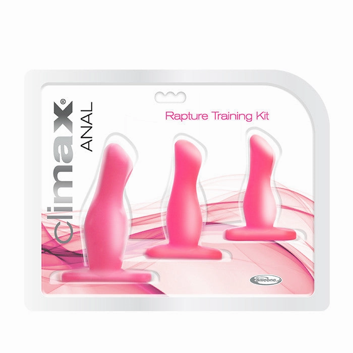 Climax® Anal Rapture Training Kit, Deep Pink