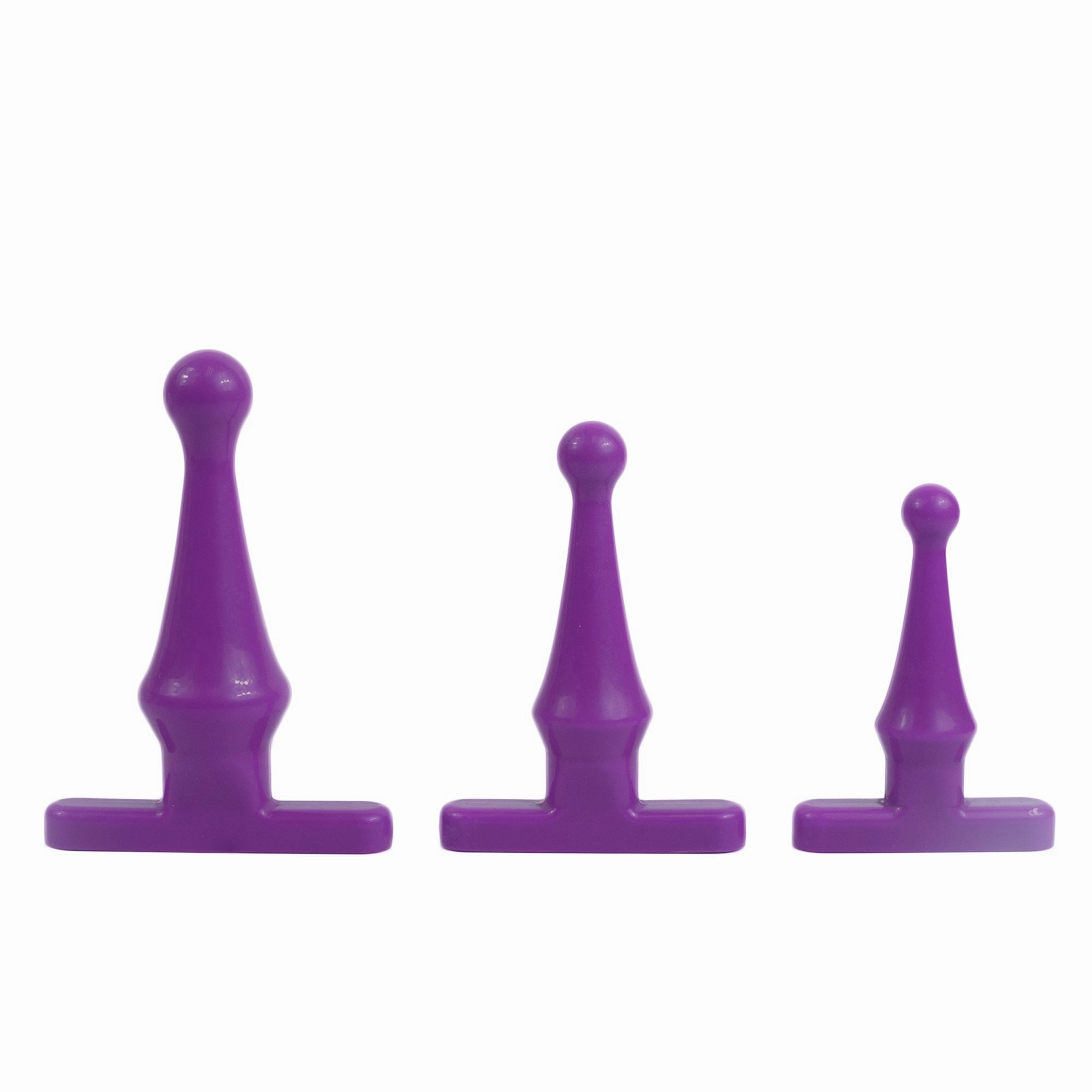 Climax® Anal Tush Teaser Training Kit, Deep Purple