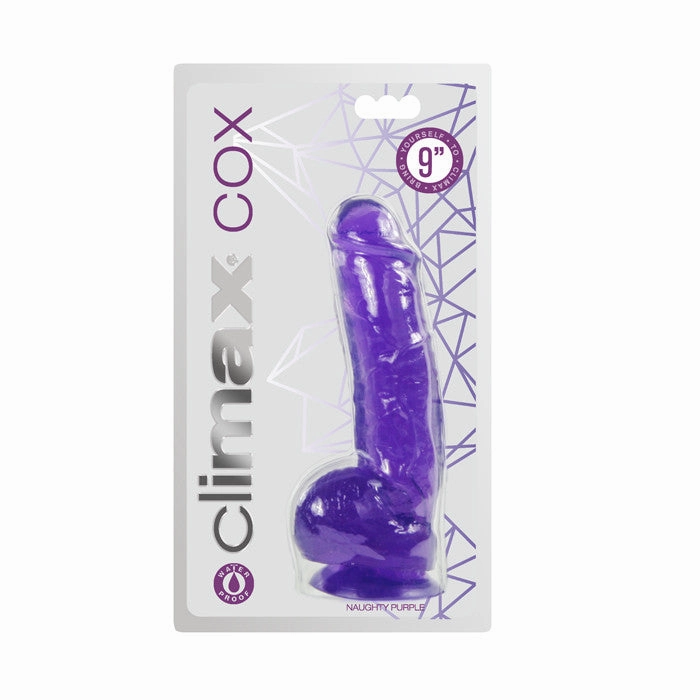 Climax® Cox 9 Colossal Cock, Naughty Purple