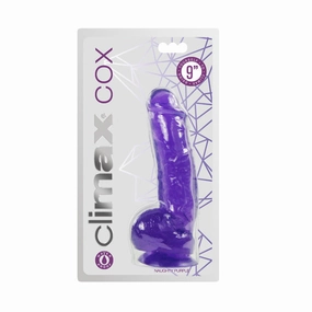 Climax® Cox 9 Colossal Cock, Naughty Purple