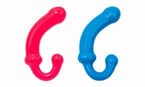 CLOSEOUT - Climax® Cheeks Golly Pop Bum Toy, Blue