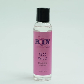 CLOSEOUT - SEXY BODY WILD LUBE, UNSCENTED, 4OZ BOTTLE