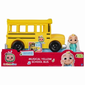 CoComelon Feature Vehicle Yellow School Bus