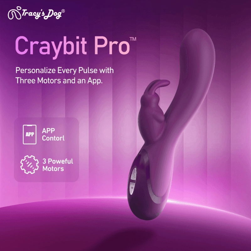 Craybit Pro App-controlled Rabbit Vibrator (B2B)