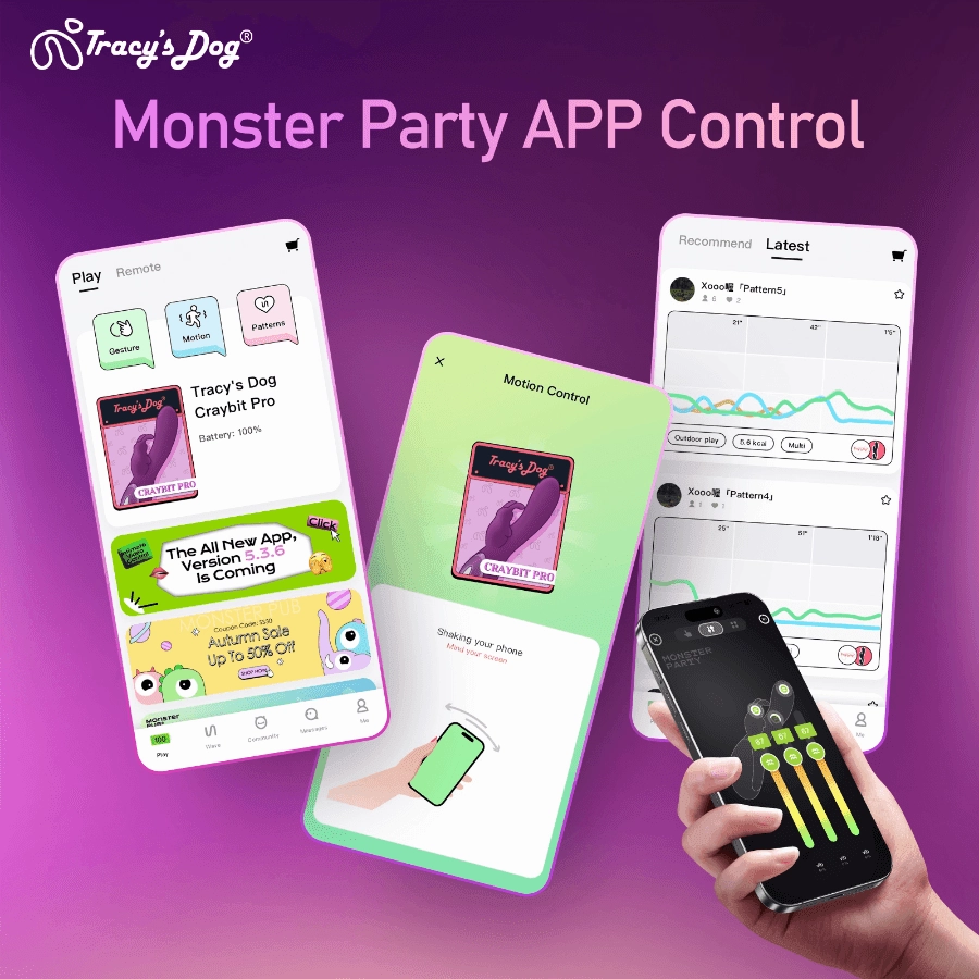 Craybit Pro App-controlled Rabbit Vibrator (B2B)