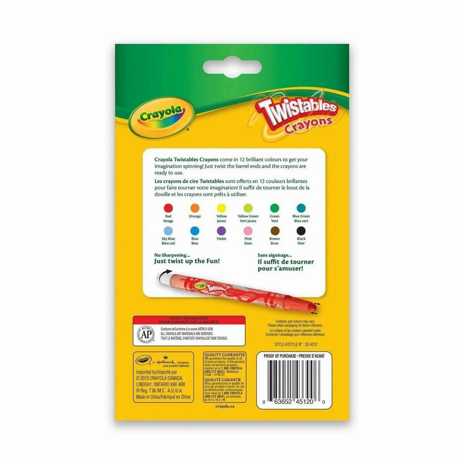 Crayola 12 Twistable Crayons
