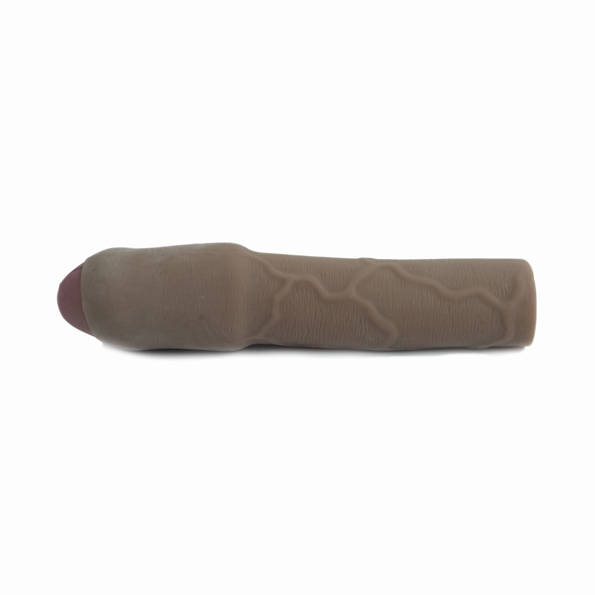 CyberSkin® 3 inch Xtra Thick Uncut Transformer Penis Extension™, Dark