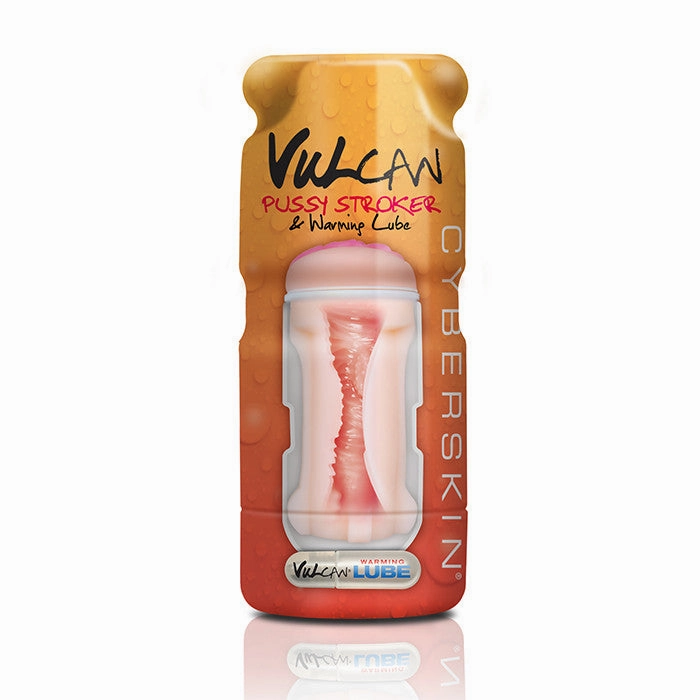 Cyberskin Vulcan Pussy Stroker w/ Warming Lube