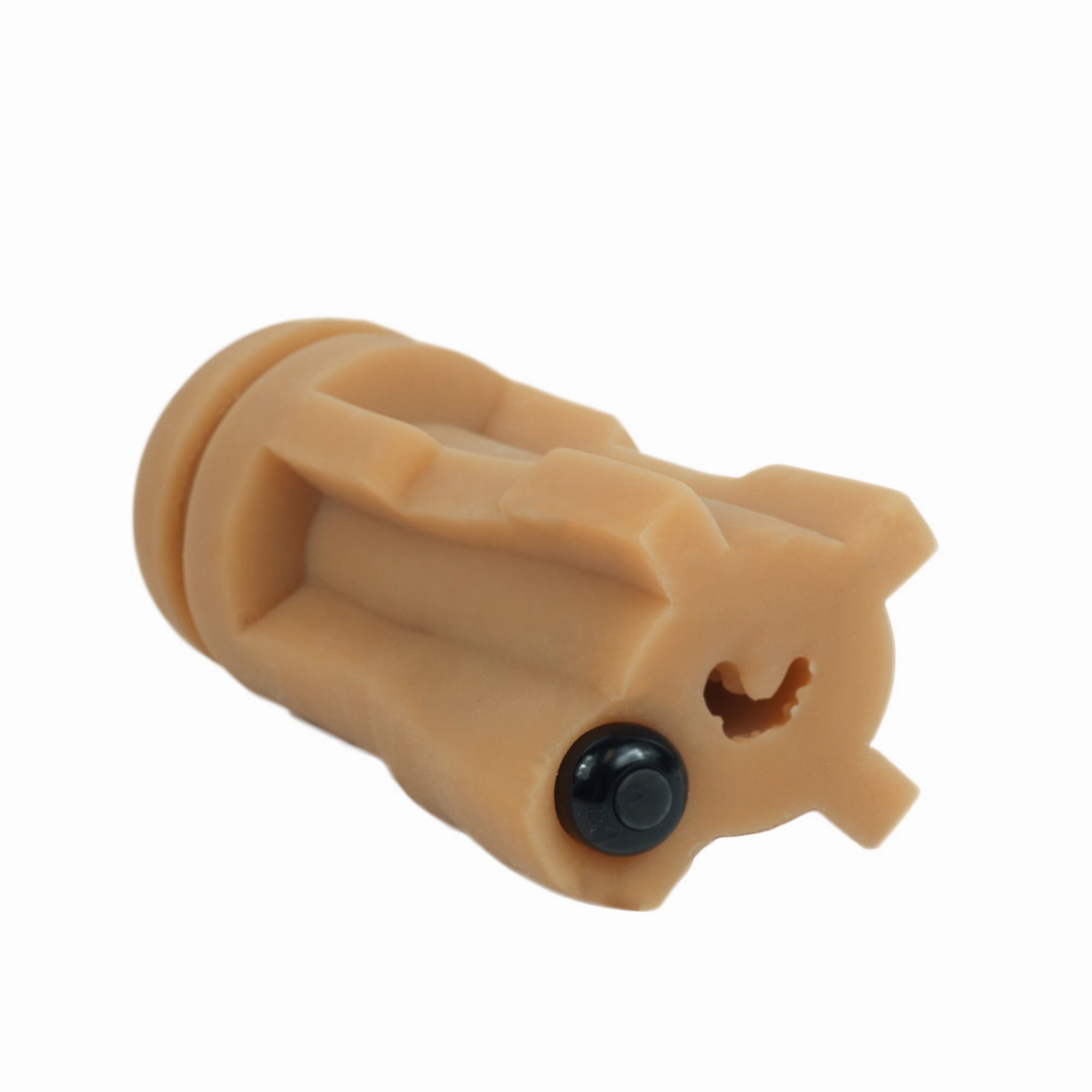 CyberSkin® Vulcan® Realistic Ass w/ Vibration, Mocha