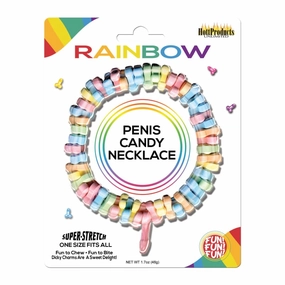 Dicky Charms Multi-Flavored Penis Shaped Candy Necklace
