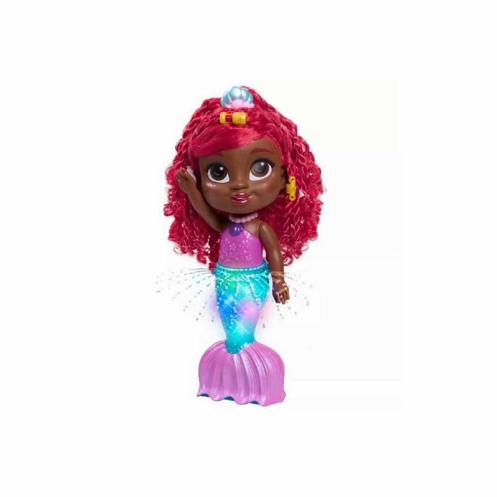 Disney Junior Splash & Glow Ariel Doll - 3 Years And Up
