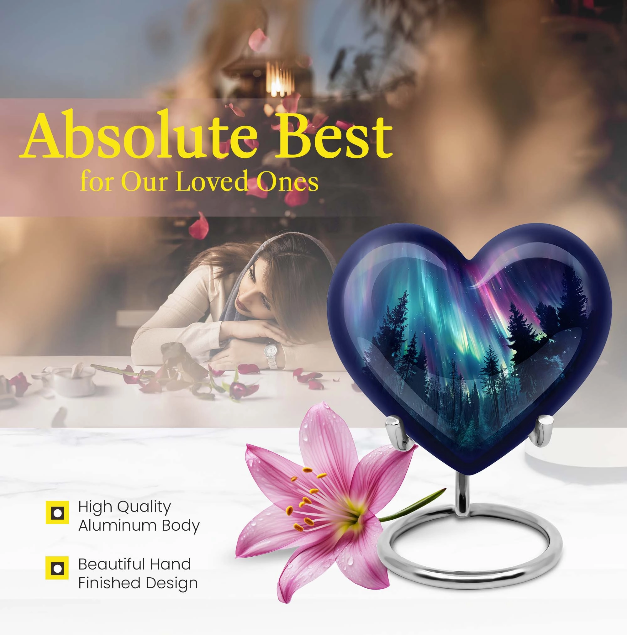 Distinctive Monument of Love Transforming Loss into Memorial