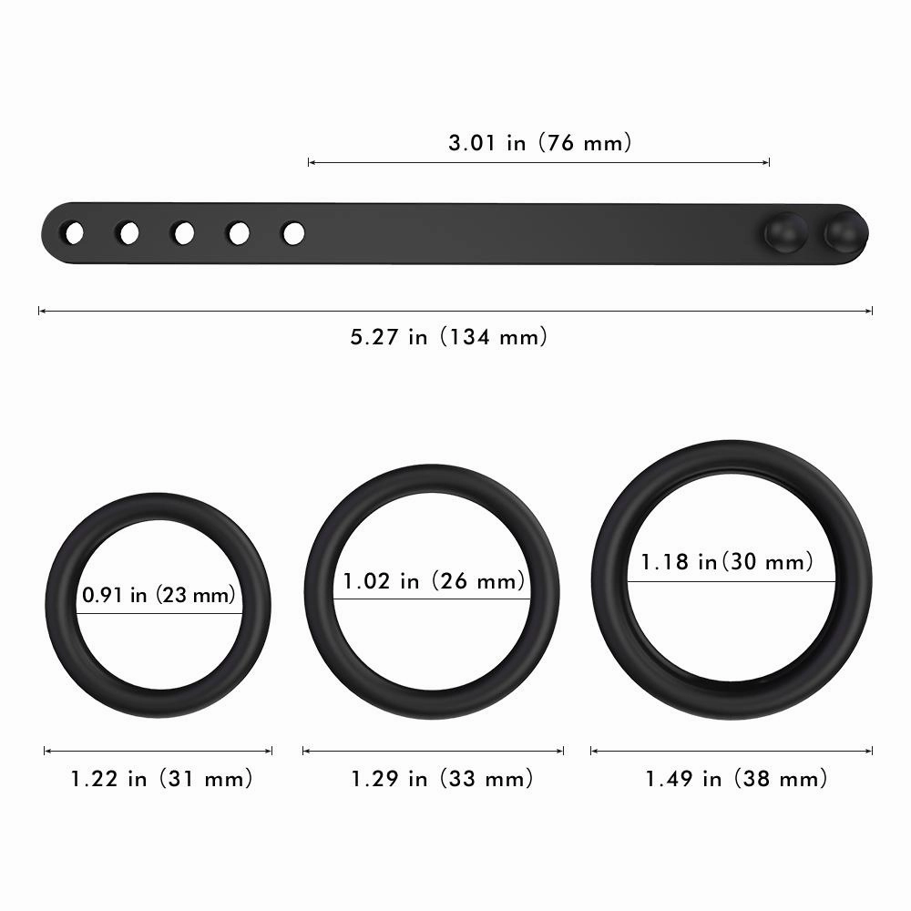 Double Layer Cock Rings