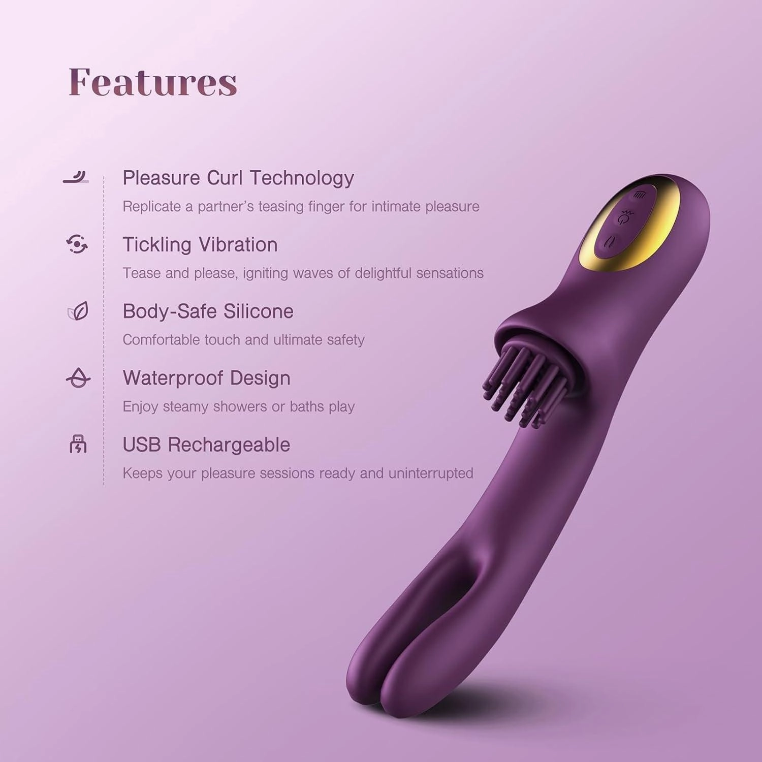 Elatia  Clitoral Tickling Vibrator (B2B)