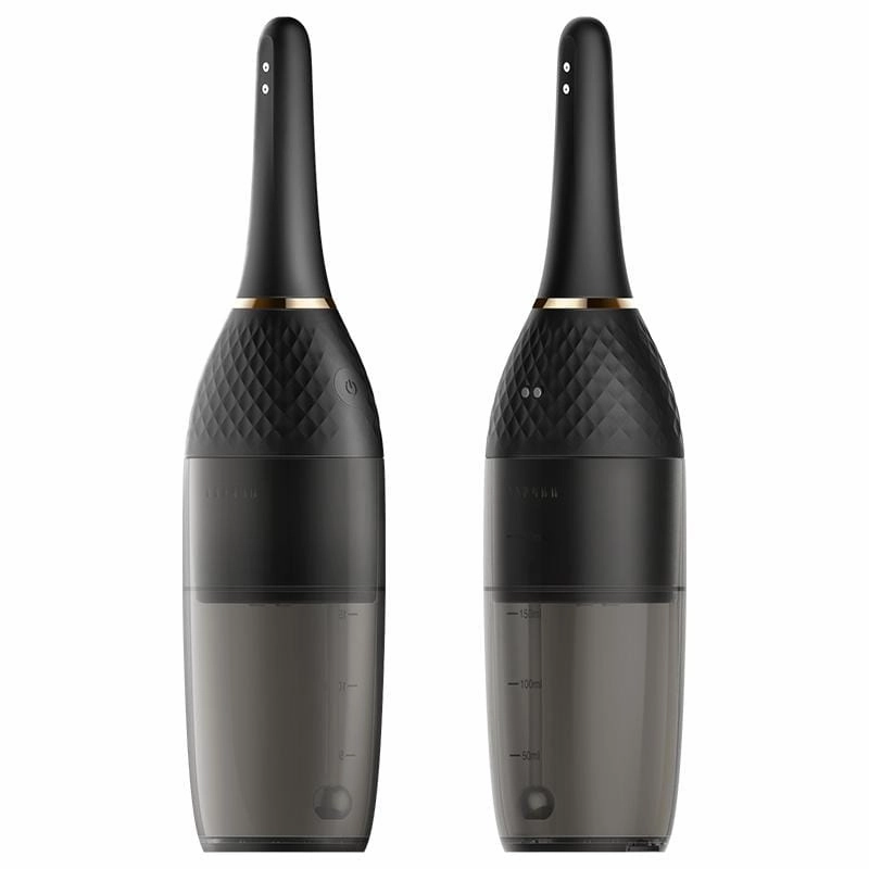 Erocome - Aquarius Automatic Anal Douche (Black)