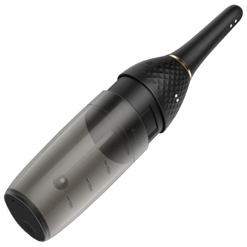 Erocome - Aquarius Automatic Anal Douche (Black)